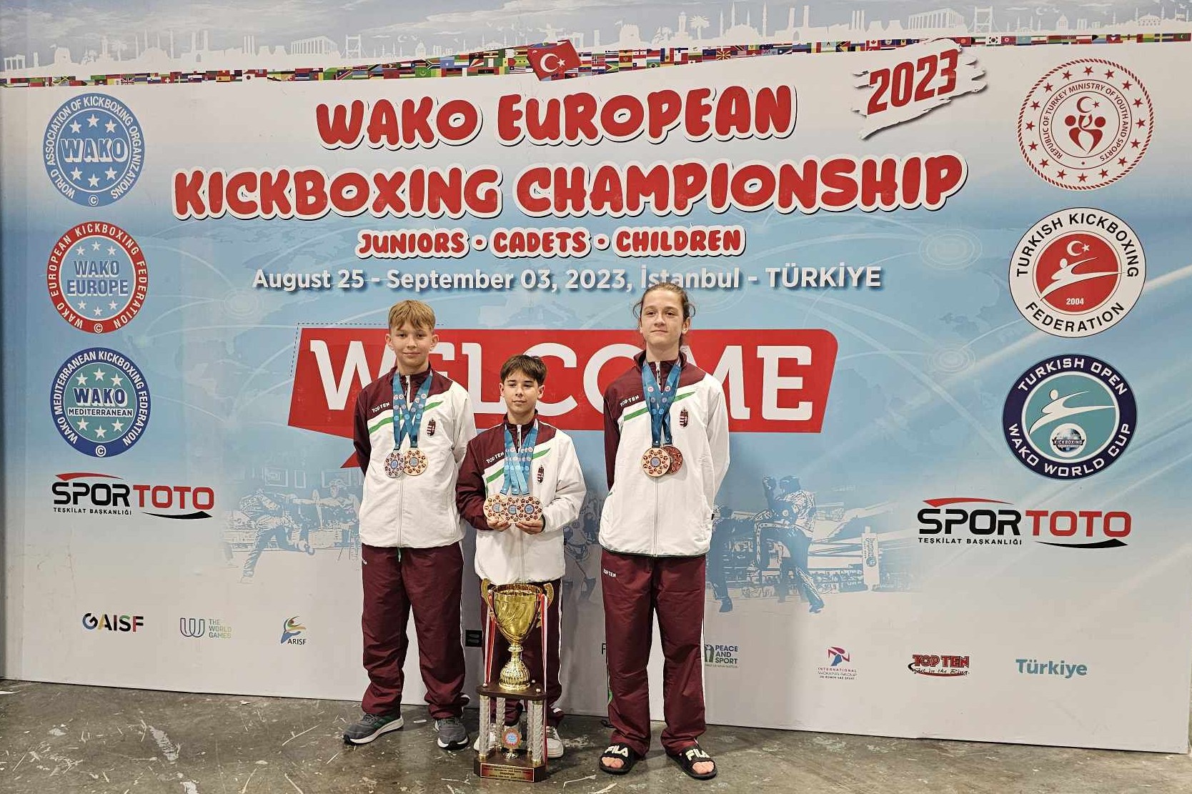 EB győztes OC Team: Petrovszki-Kakas-Hegedűs