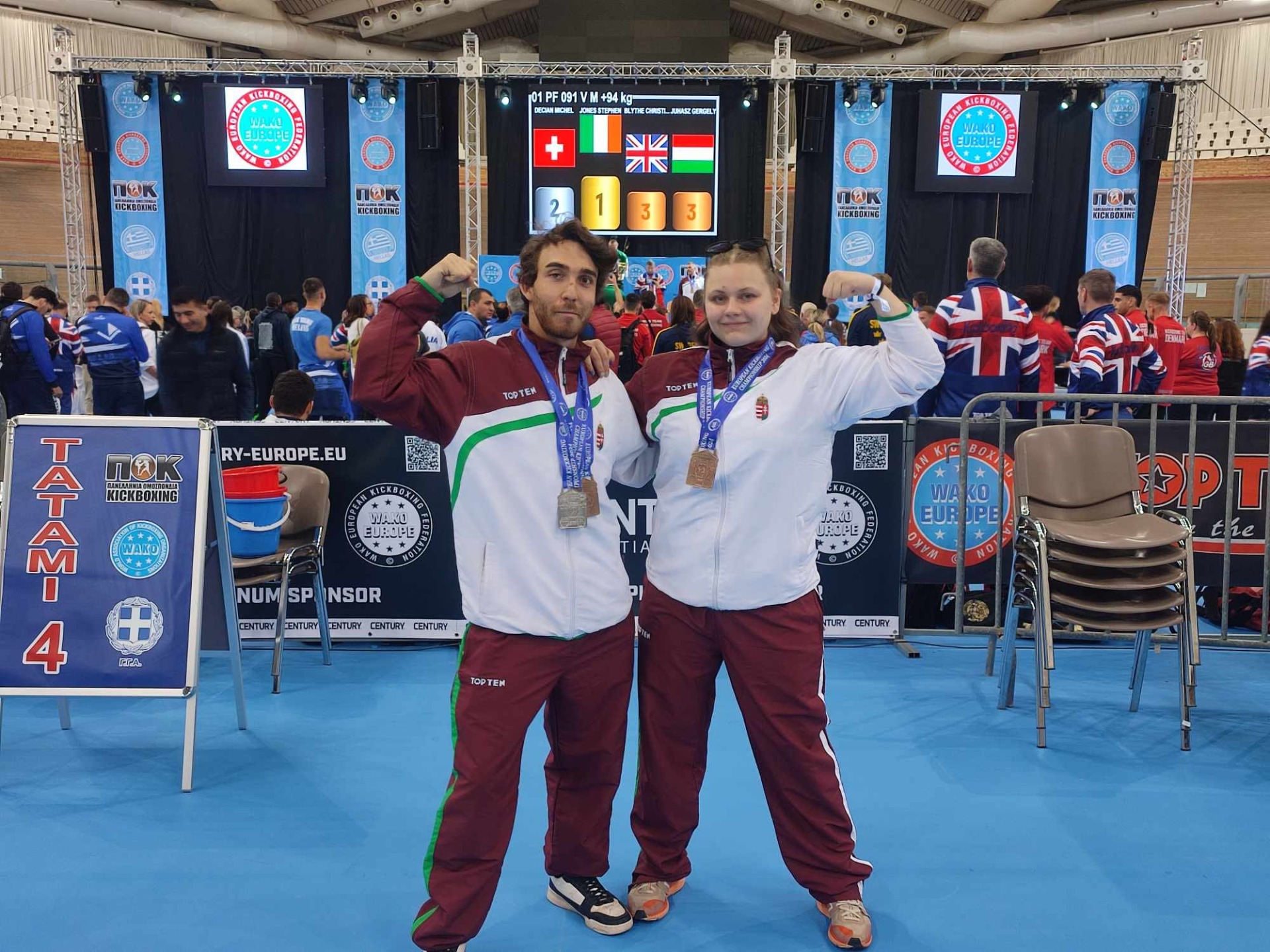 WAKO Senior Kick-box EB: Schersing András, Tar Petra