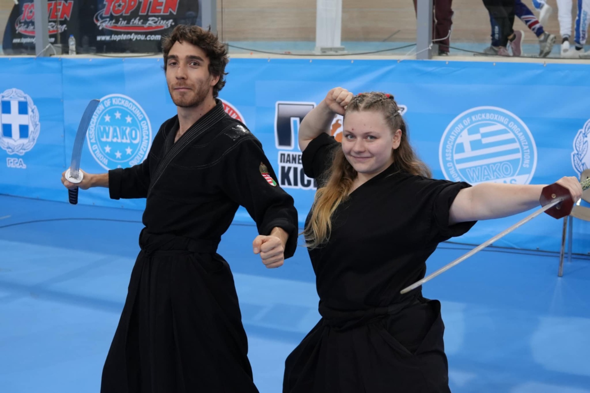 WAKO Senior Kick-box EB: Zenés Formagyakorlat Team Tar-Schersing III. hely